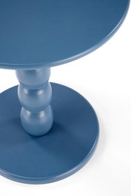 Masa de cafea rotunda Cirilla albastra ø40/h47 cm