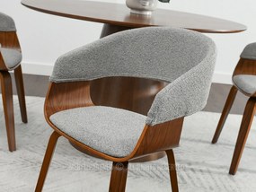 Scaun Renzo (gri + nuc). 1111261