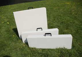 Masa de gradina rabatabila Garth 180 cm + 2 banci