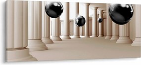 Tablou - Minge între stâlpi (120x50 cm)