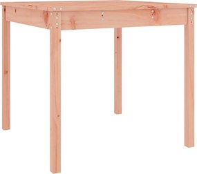 vidaXL Masă de grădină, 82,5x82,5x76 cm, lemn masiv Douglas