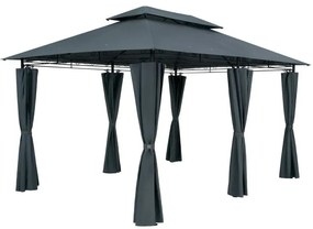Deuba Pavilion de gradina Topas 4×3 - antracit