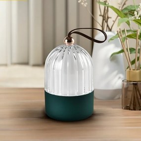 Lampa de masa portabila Chiqui verde