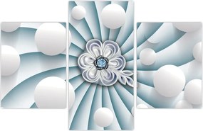 Tablou abstracției artistice (90x60 cm)