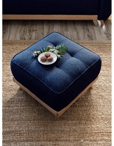 Taburet Miuform Dazzling Daisy, albastru petrol