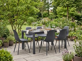 Scaun bucatarie OSAKA plastic, antracit