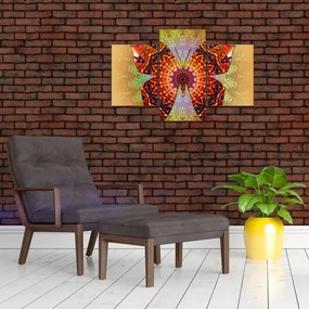 Tablou - Fluture etno (90x60 cm)