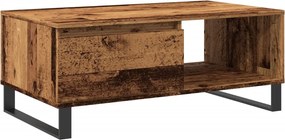 vidaXL Măsuță de cafea, lemn vechi, 90x50x36,5 cm, lemn prelucrat