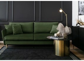 Canapea trei locuri Vivaldio  (verde + auriu). 1098878
