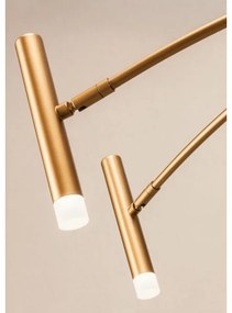 Redo 01-3450 - Lustru RAYEN cu tijă, LED dimabil, 80W, 230V, CRI 90, auriu