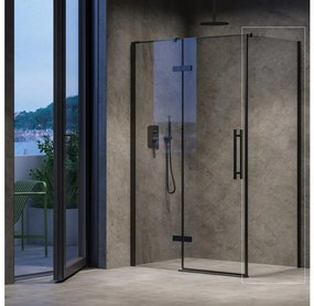 Ravak X9VV40300Z1 - Paravan de duș fix COOL 80x195 cm negru