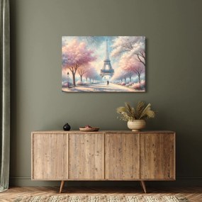 Tablou – Primăvară la Paris (90x60 cm)