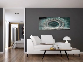 Tablou cu fântănă arteziană (120x50 cm)