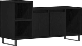 vidaXL Set comodă TV Stejar Negru 100 x 35 x 55 cm Lemn compozit