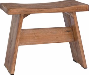 vidaXL Taburet natural 40 x 25 x 31 cm Lemn de mahon