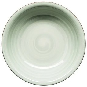 Farfurie adâncă Mäser Bel Tempo din ceramică, verde, 21,5 cm