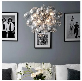 Lustră pe cablu ByRydens 4200440-7002 GROSS 8xG9/4W/230V transparent