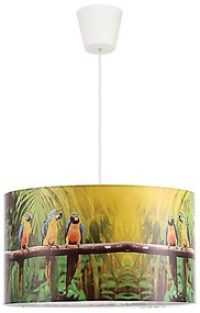 Lustră pe cablu pentru copii Duolla PARROTS 1xE27/40W/230V d. 35 cm