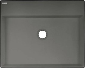 Lavoar pe blat antracit metalic Deante Correo 50 cm