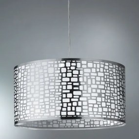 Lustră pe cablu ONLI BRUCE 1xE27/15W/230V d. 45 cm crom mat