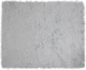 vidaXL Covor din Lână Faux Tafalla Gri 200 x 280 cm Poliester