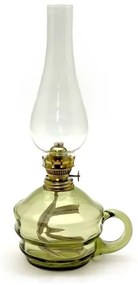 Lampă cu petrol KLÁRA 34 cm verde pădure