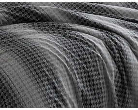 BedTex Lenjerie de pat din bumbac Oberon gri, 220x 200 cm, 2 bucăți 70 x 90 cm