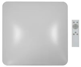 Brilagi-LED Corp de iluminat dimabil VELVET SQUARE LED/36W/230V Wi‑Fi Tuya + telecomandă, negru