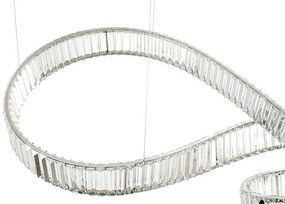 Lustra LED moderna design deosebit CHARMES 160B crom
