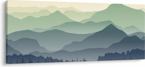 Tablou - Muntele Pădure (120x50 cm)