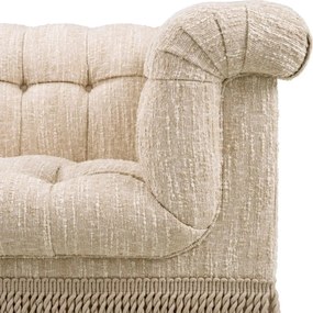 Canapea design LUX Dorantes, Boucle sonata crem