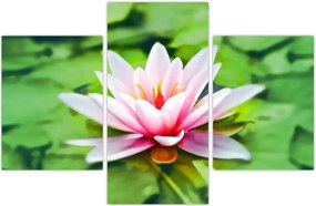 Tablou - Nuferi pe apă (90x60 cm)