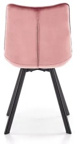 Scaun de masă COMORO, 1 buc., roz