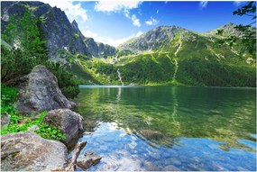 Tablou cu lac în munții Tatra (90x60 cm)