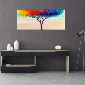 Tablou cu pom pictat (120x50 cm)