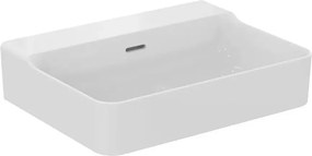 Lavoar suspendat Ideal Standard Atelier Conca 60 cm alb lucios cu preaplin
