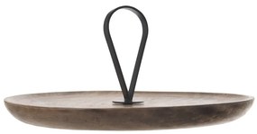 Tavă de servit de servire din lemn ø 30 cm Mango – Orion