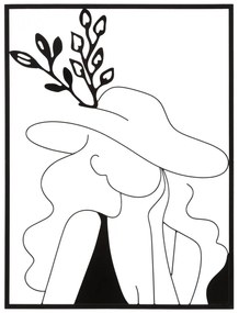 Decorațiune de perete din metal 60x80 cm Elegant – Mauro Ferretti