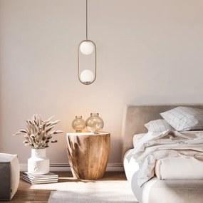 Lustră pe cablu NIVA 2xE14/28W/230V Redo 01-2626