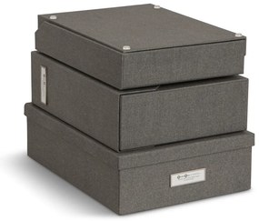 Organizatoare pentru documente 5 buc. din carton Holger – Bigso Box of Sweden