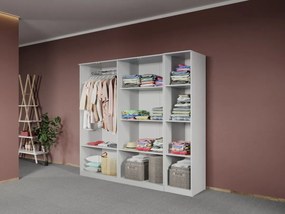 Set mobila dormitor 4 piese Alb Levi C10