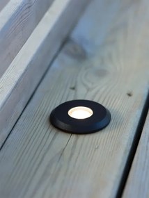 Markslöjd 107284 - Lampă LED încastrată pentru exterior GARDEN24 LED/0,8W/24V IP44 neagră