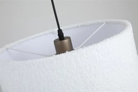 Lustra suspendata cu abajur plusat Chelsea