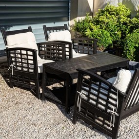 STILISTA pernă pentru scaune joase, 2 buc, albastru