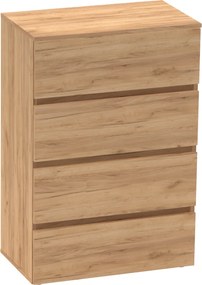 Comoda PARMAD, stejar craft auriu