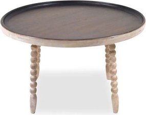 Măsuţă auxiliară din lemn de mango Støraa Knoxville, Ø 60 cm