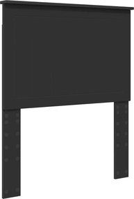 vidaXL Tăblie cap cu headboard Stejar Negru 80 cm Lemn compozit