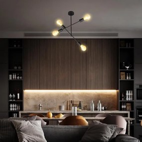 Lustră pe tijă 4xE27/60W/230V B.K. Licht 1343