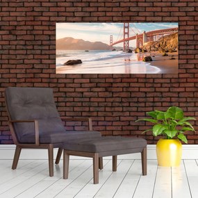 Tablou - Golden Gate Bridge (120x50 cm)