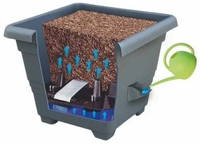 Plastia Ghiveci cu auto-apărare Bergamot,ciocolată, 60 x 60